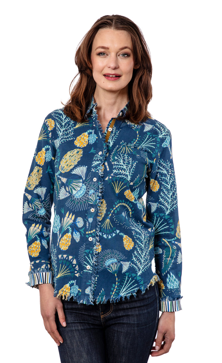 Blue Underwater Print Cape Cod