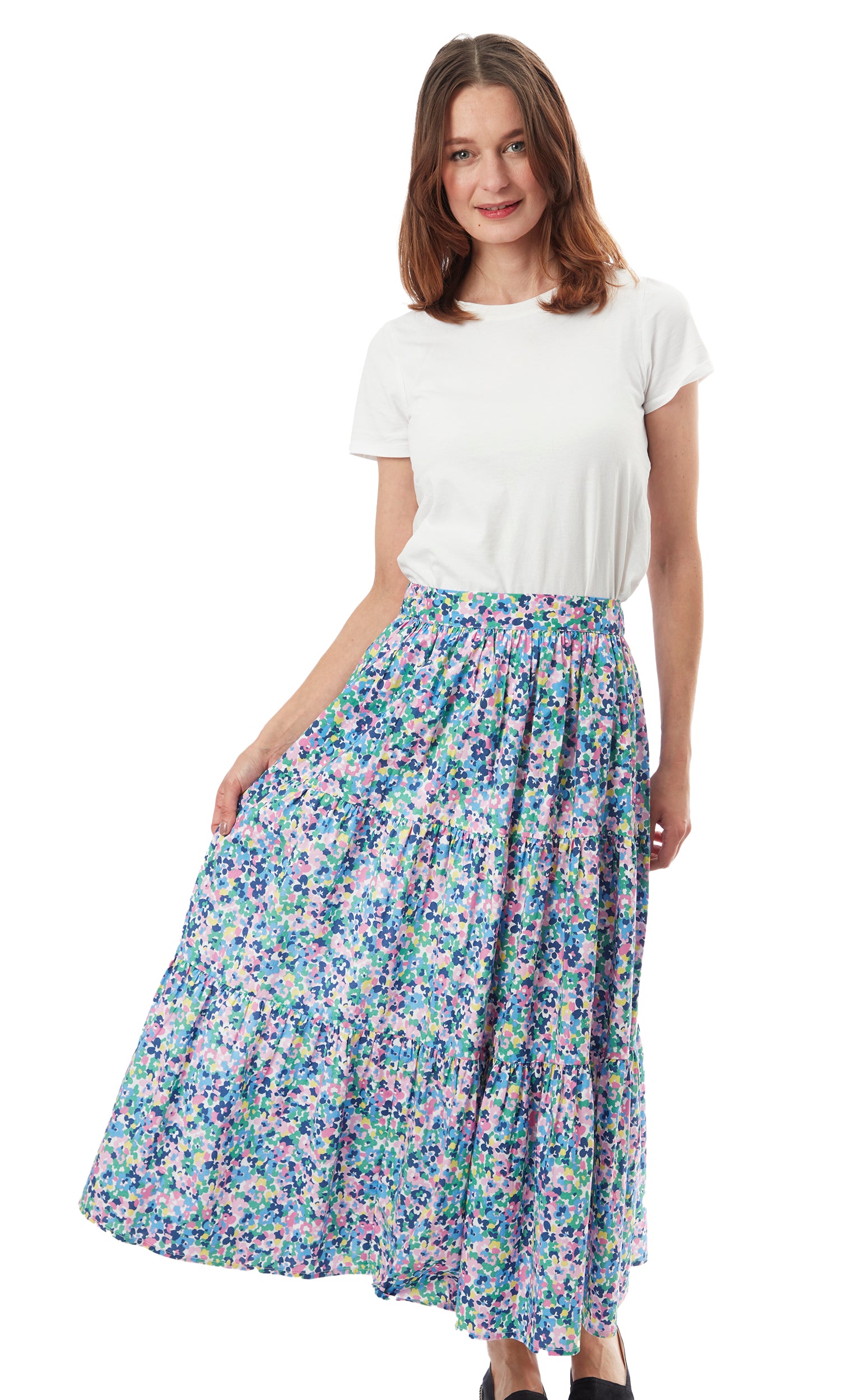 Woodstock Skirt Floral – Dizzy-Lizzie