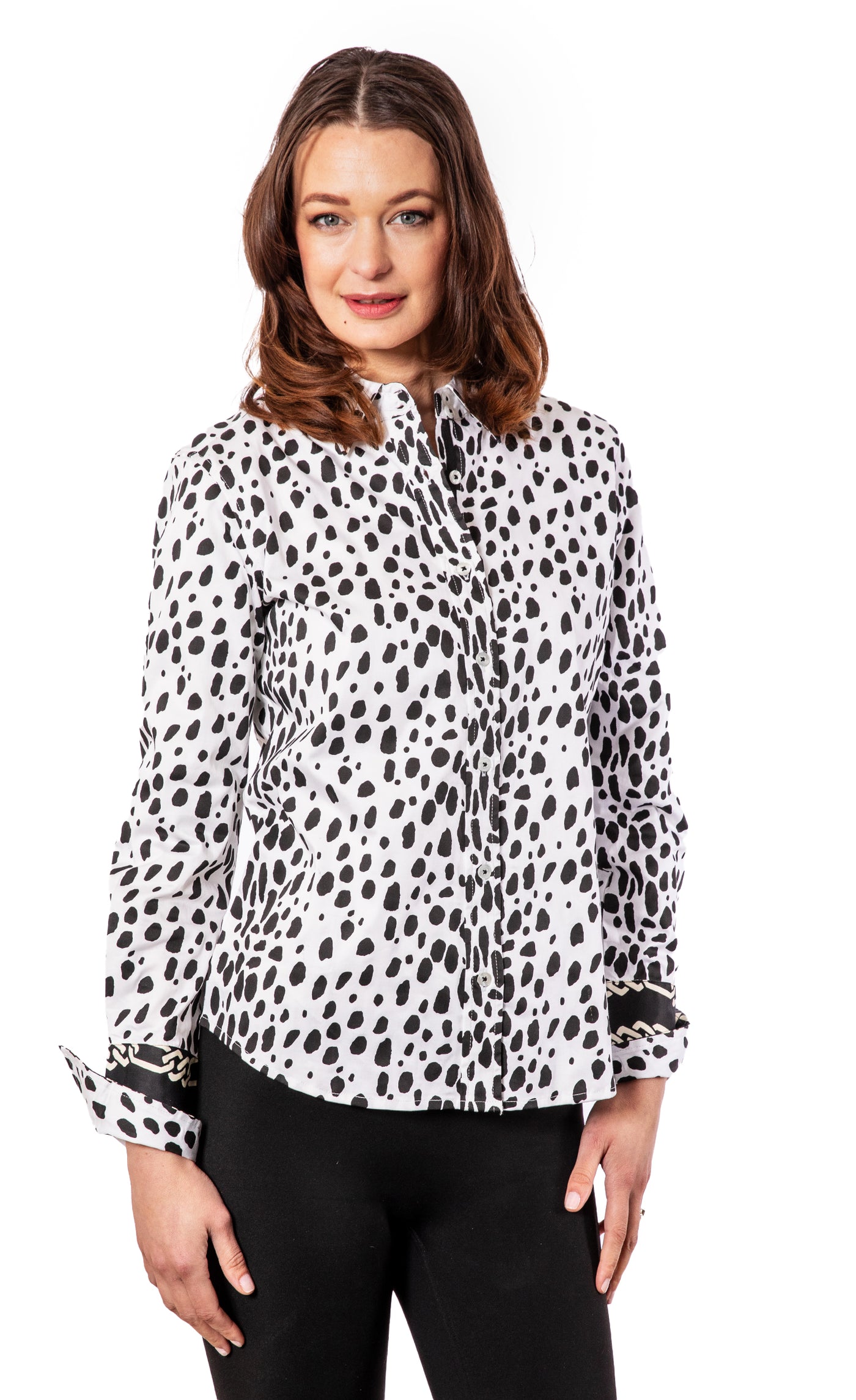 Rome Shirt Zebra Print