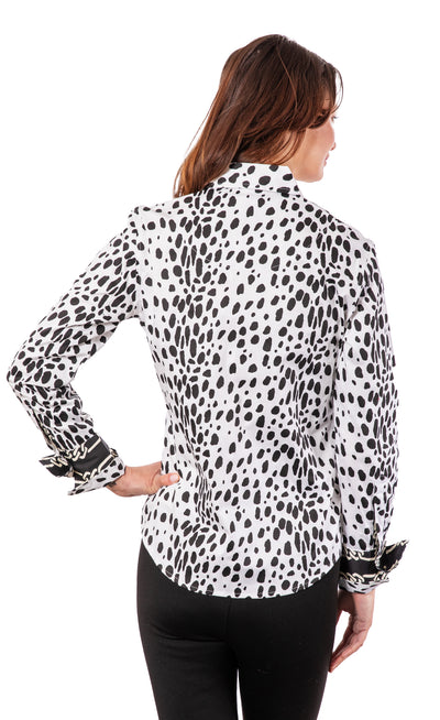 Rome Shirt Zebra Print