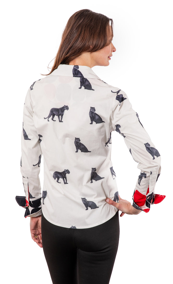 Panther Print Rome Shirt