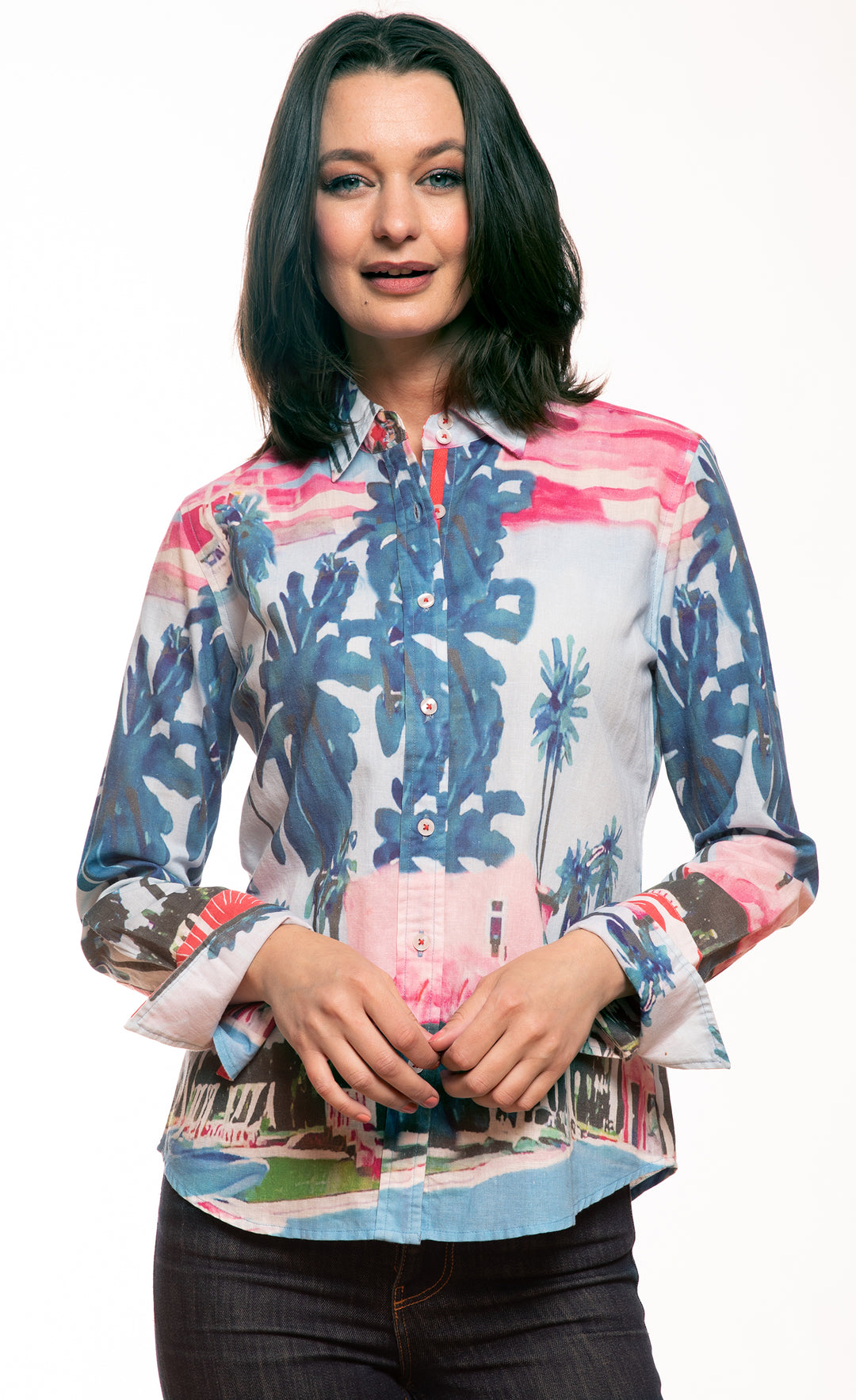 Rome Shirt St Tropez Print