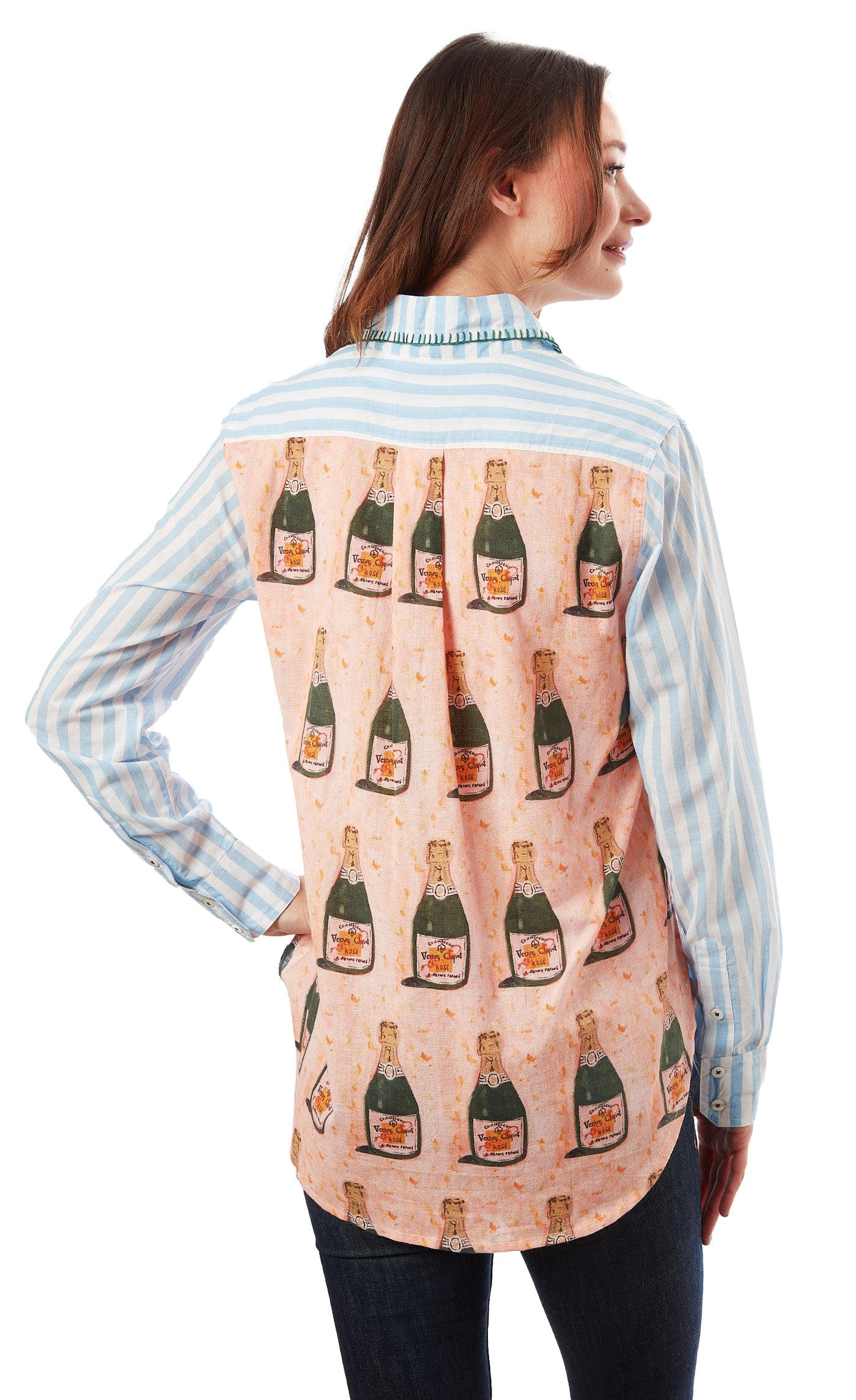 Chesapeake Hi-Lo Top W Champagne On Back XS / 4045-S729-XS