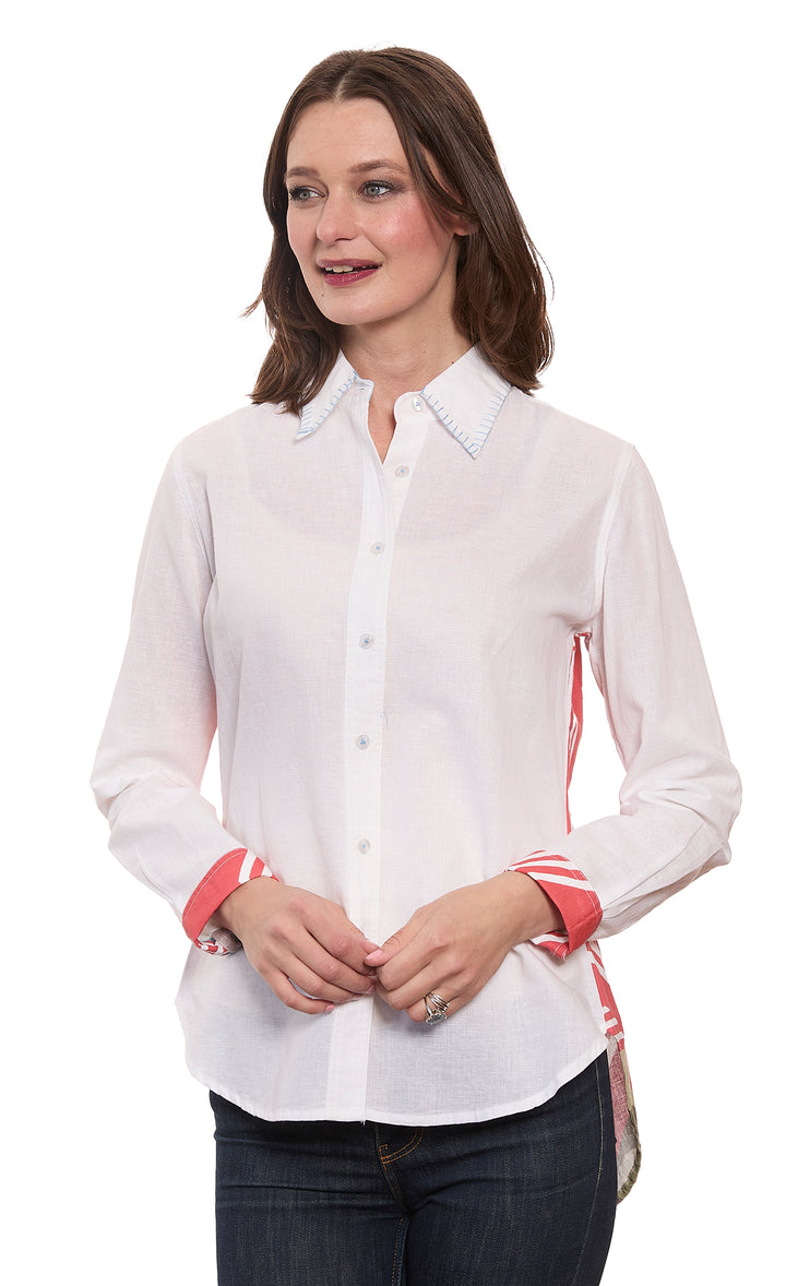 Chesapeake Tunic with Swimmer and Beach Umbrella Back