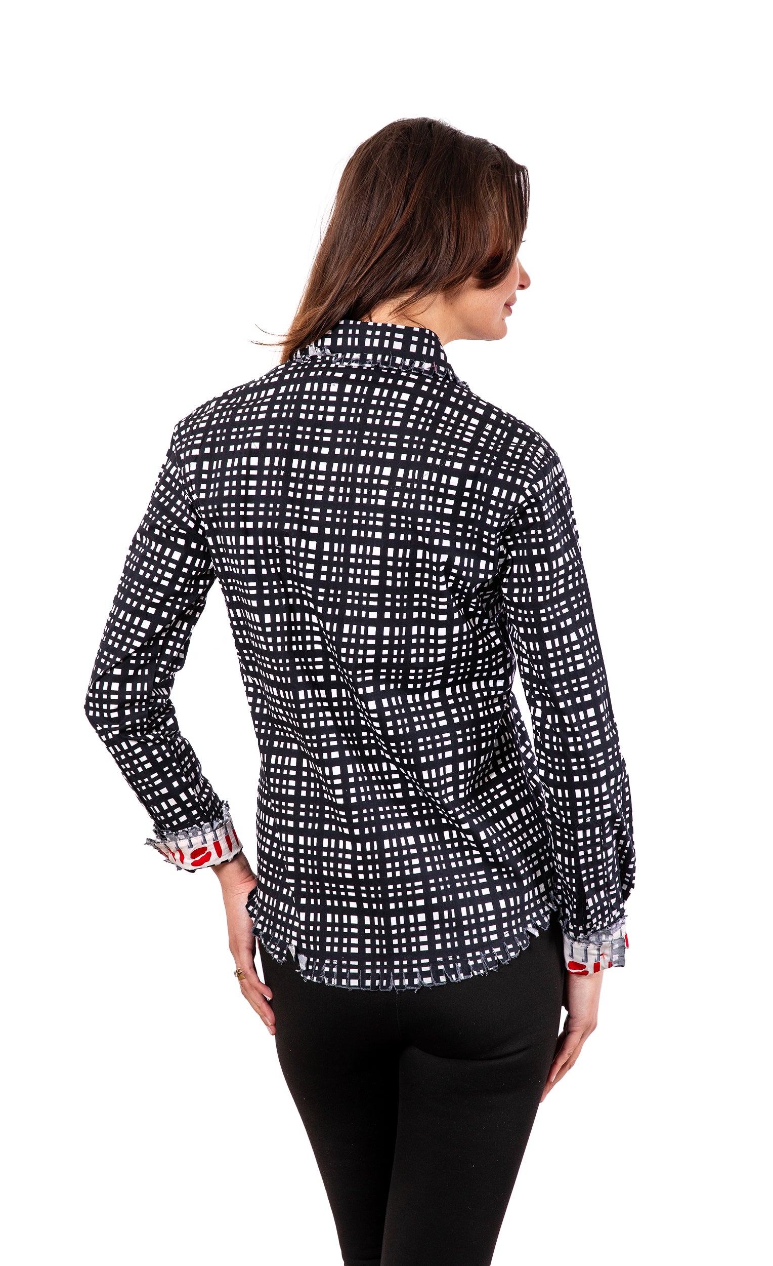 Black White Grid Cape Cod – Dizzy-Lizzie