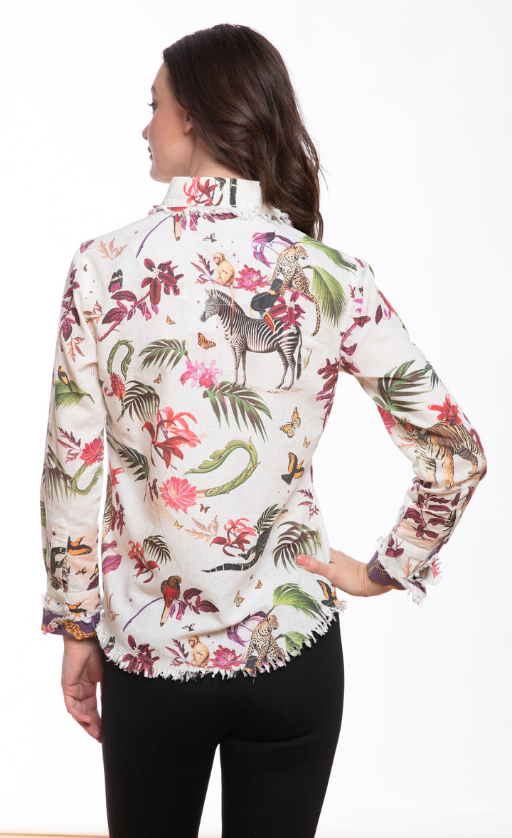 Cape Cod Veldt Print with Animals