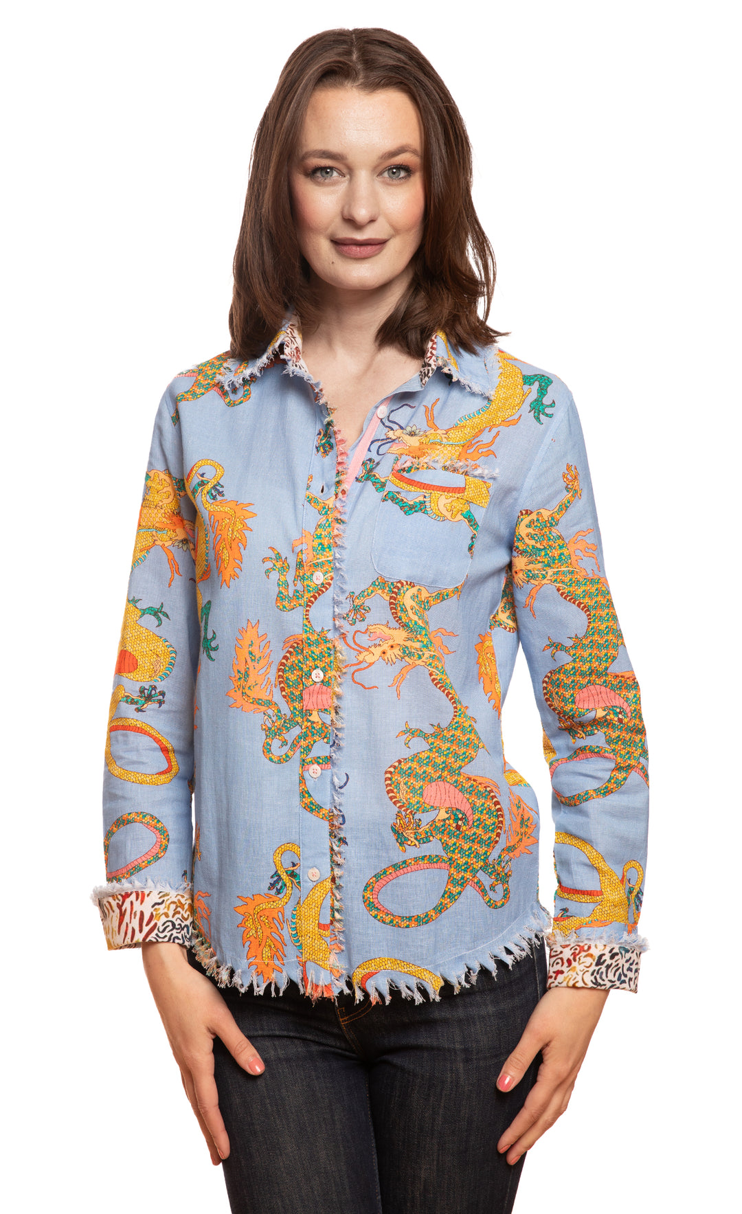 Cape Cod Blue Dragon Print
