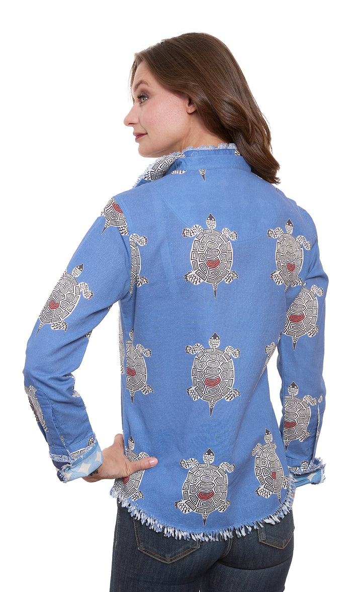 Cape Cod Top Turtles Print