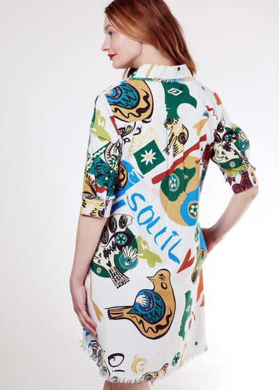 Chatham Dress Sunshine Print