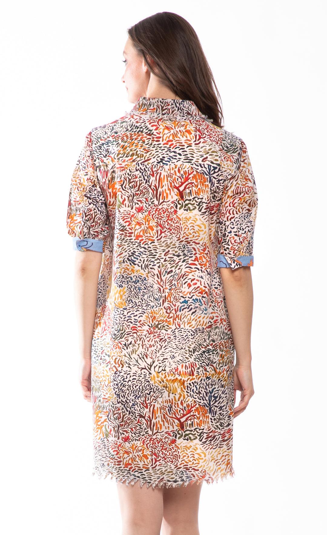 Chatham Dress All Over Abstract Ptrint