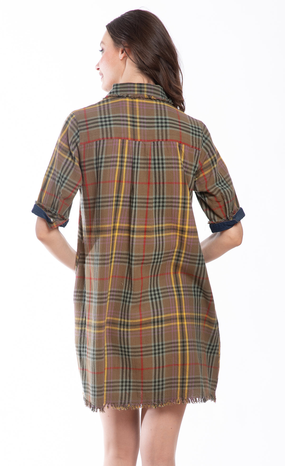 Chatham Dress Yarn Dyed Tartan Plaid
