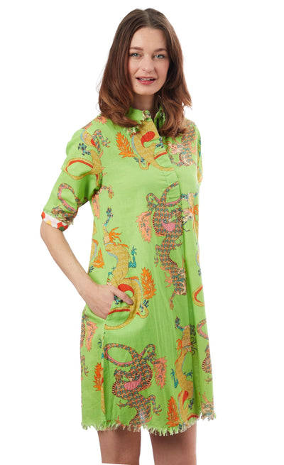 Chatham Dress Green Dragon XS / 615A-R952