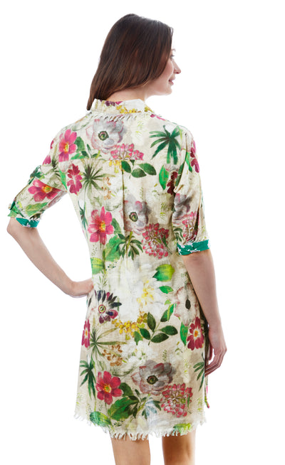 Chatham Dress Botanical Print XS / 615A-S730-XS