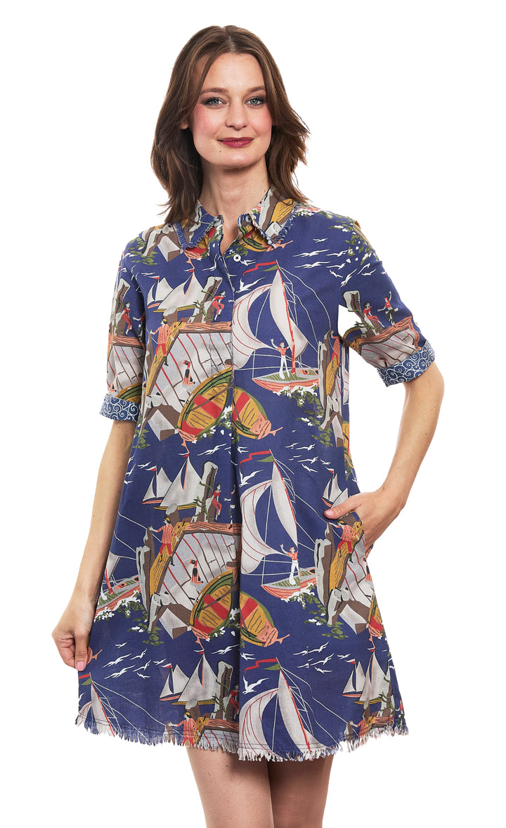 Chatham Retro Nautical Print