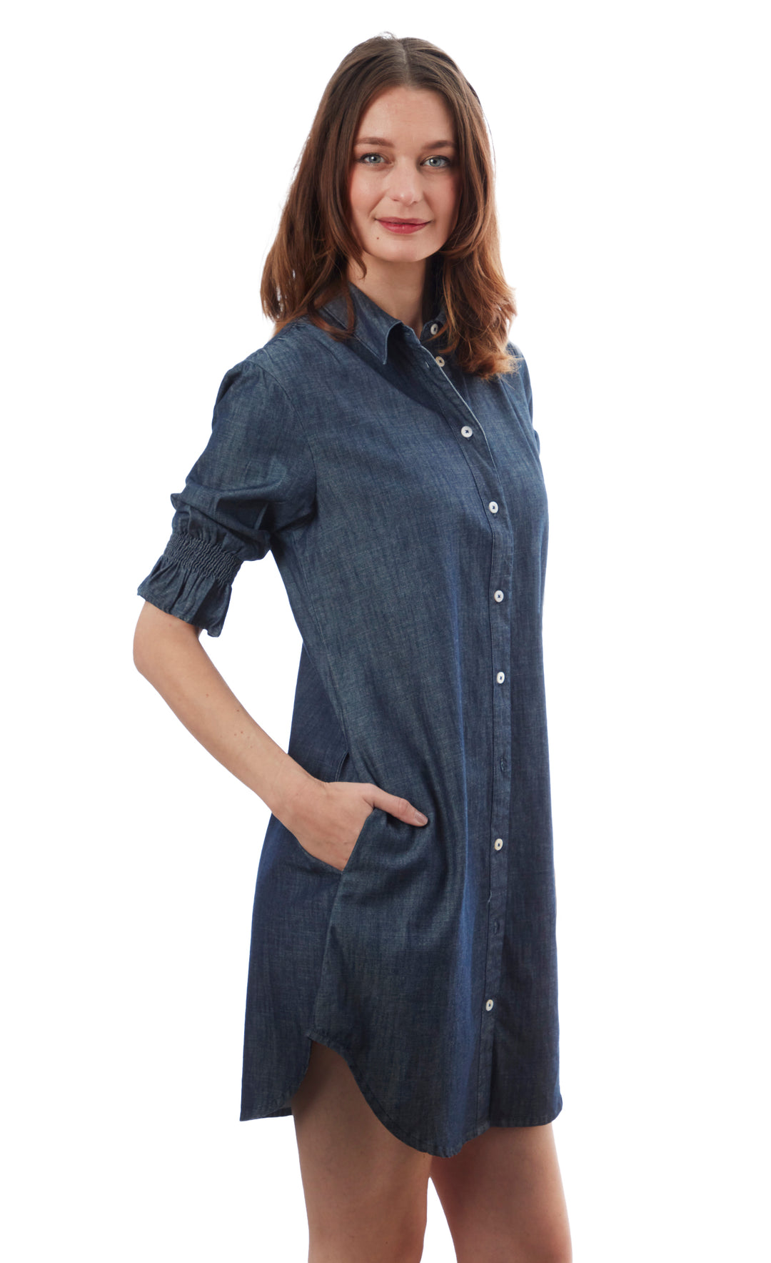 Atlantic Dress Denim XS / 617-DEN-XS