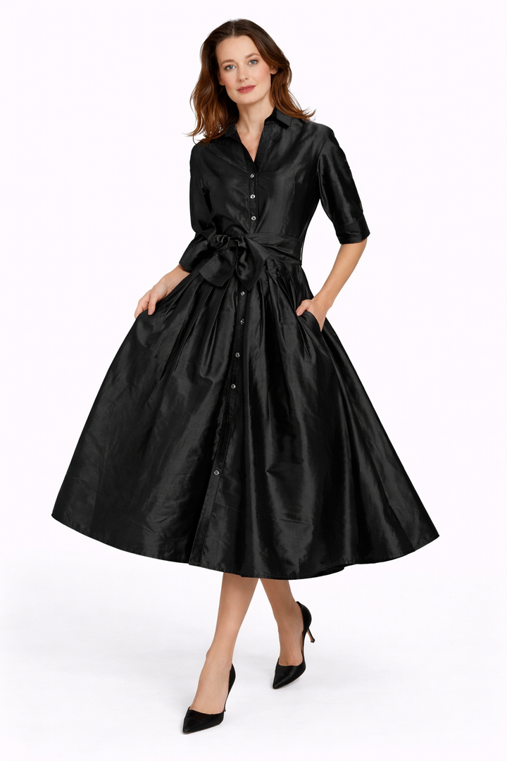 Mrs Maisel Black Silk