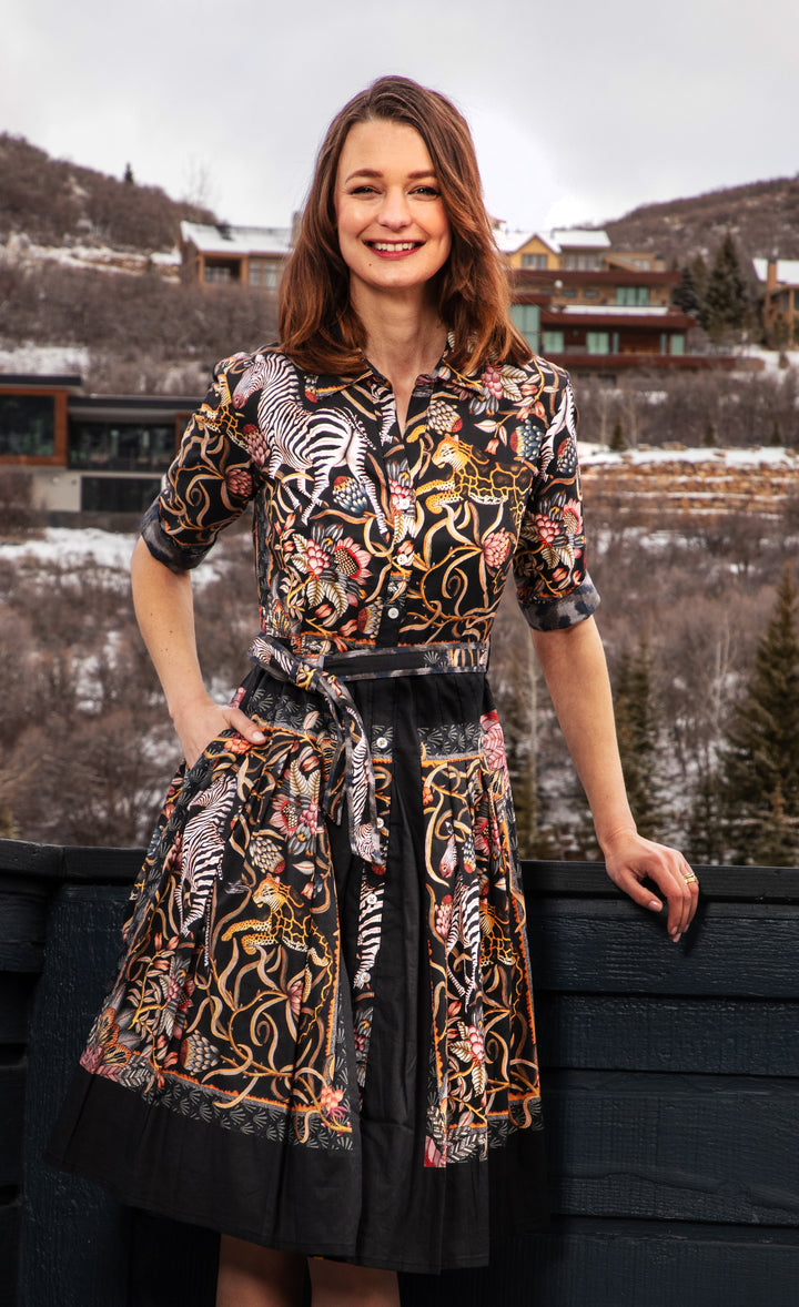 Mrs. Maisel Zebra Print