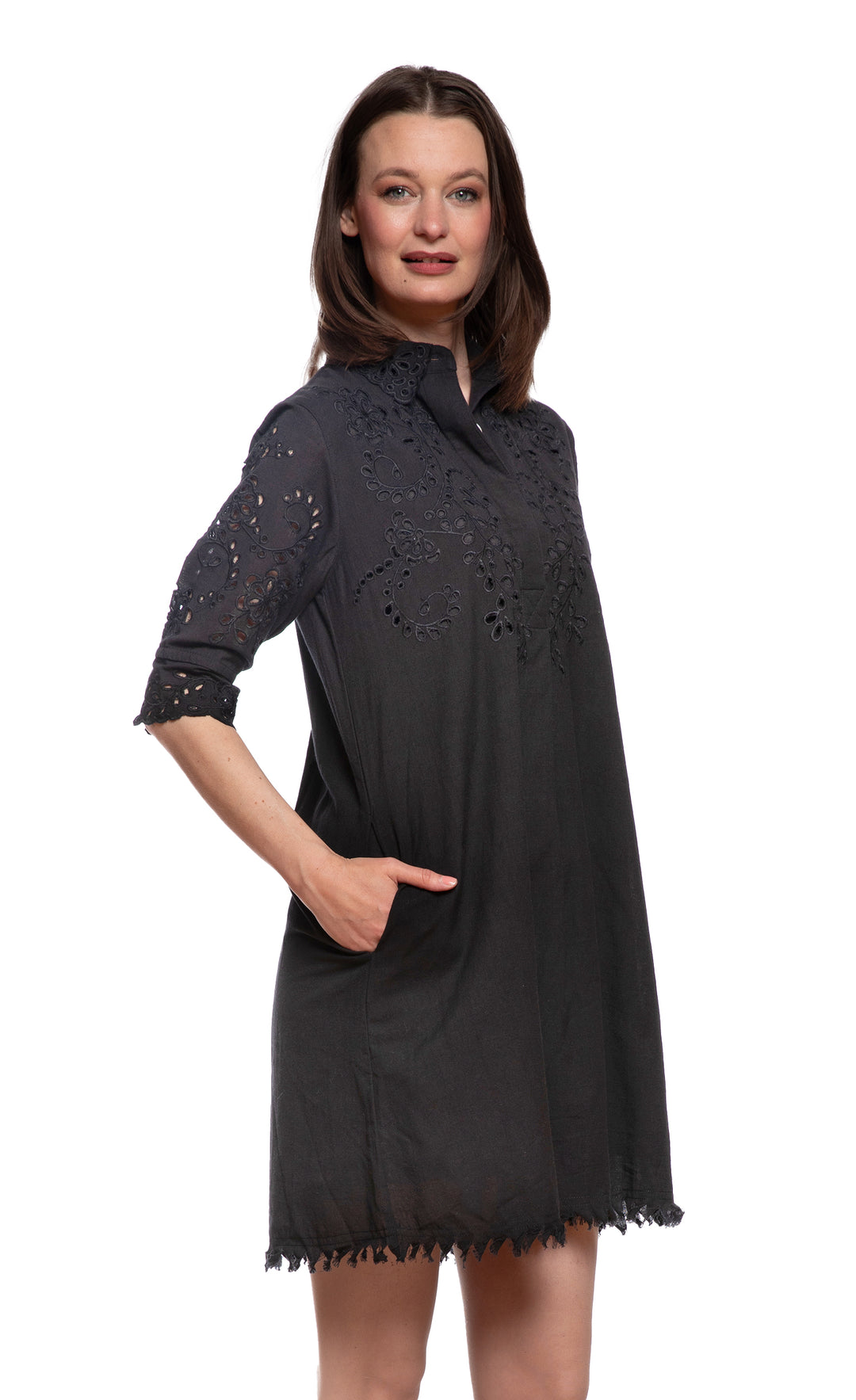 Black Eyelet Dress – Dizzy-Lizzie