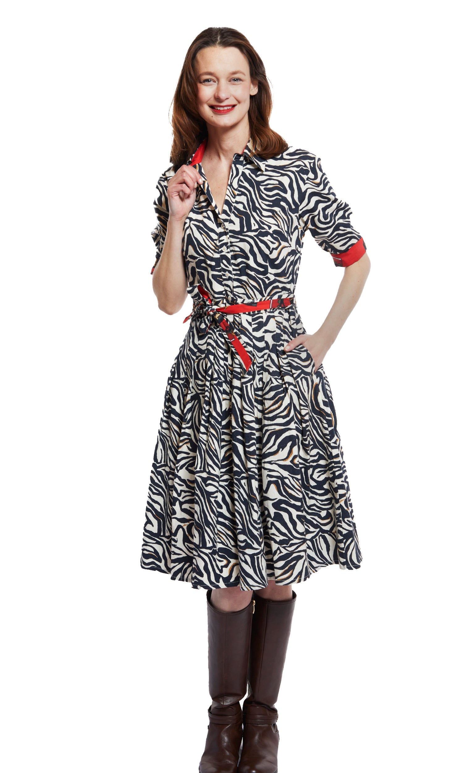 Mrs Maisel Dress Black And White Zebra Print – Dizzy-Lizzie