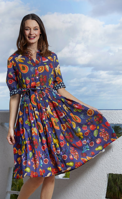 Mrs Maisel Fruit Print XS / 663-S728-XS