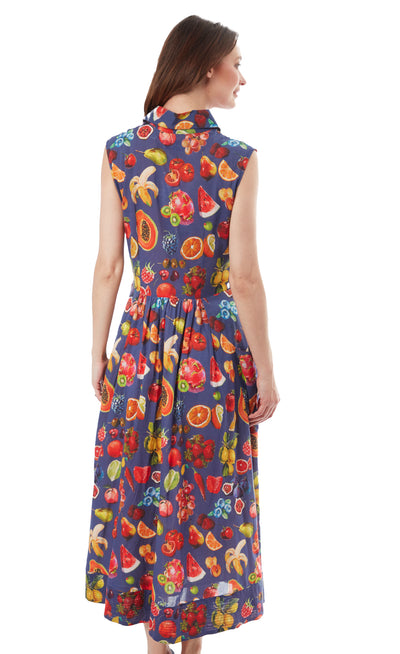 Sea Island Dress Fruit Print XS / 6651-S728-XS