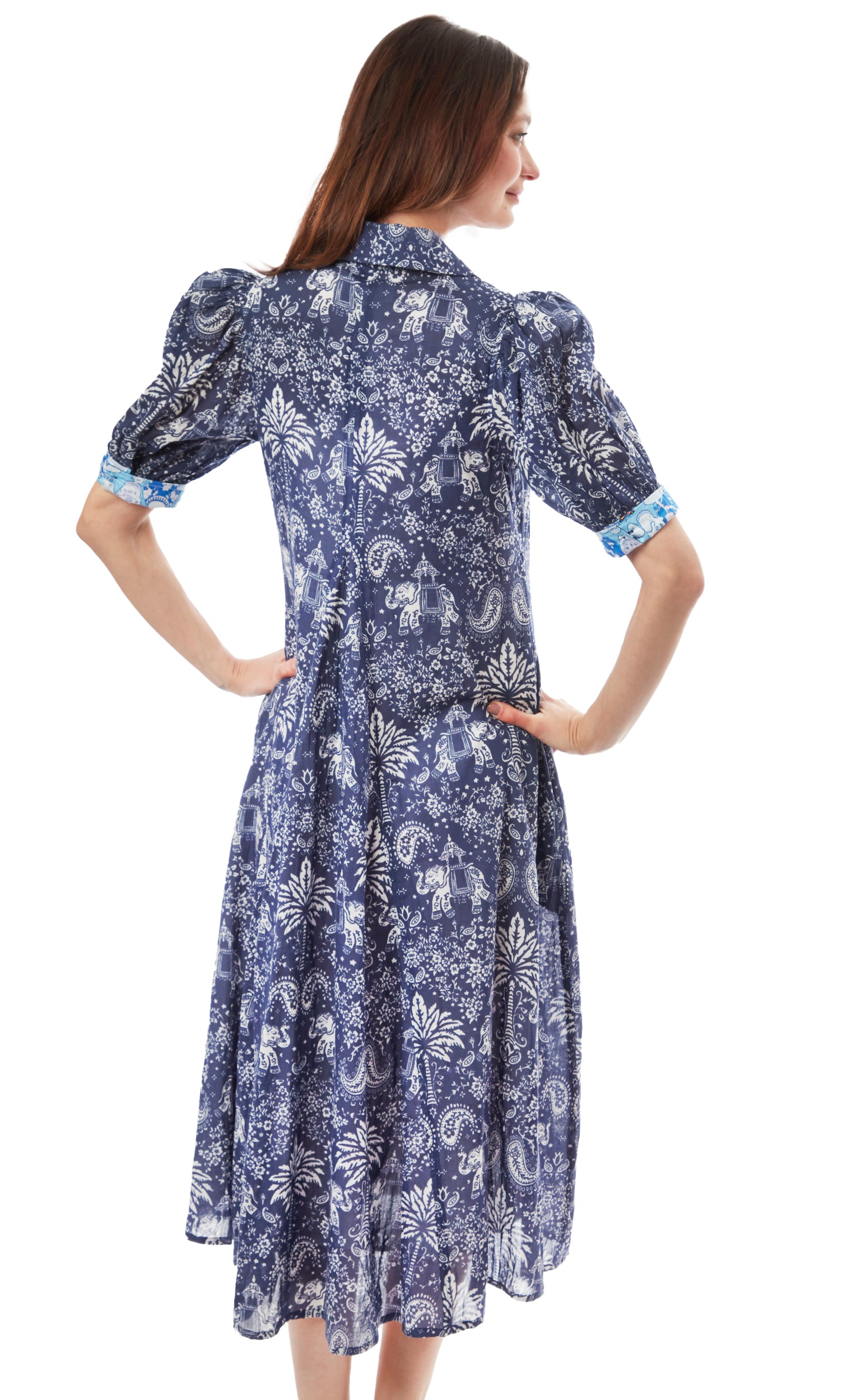 【完売品・新品タグ付き】Montauk Waist Gather Dress Montauk Dress Light Blue Geo Print – Dizzy-Lizzie