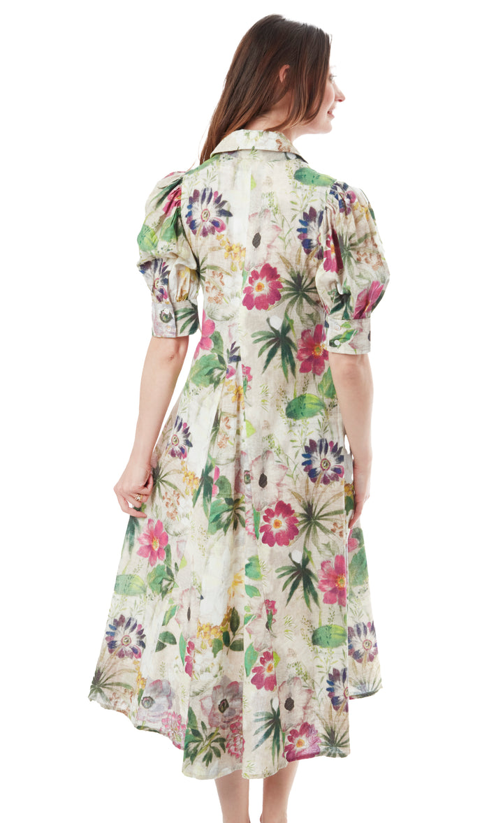 Montauk Dress Botanical Print XS / 6657-S730-XS