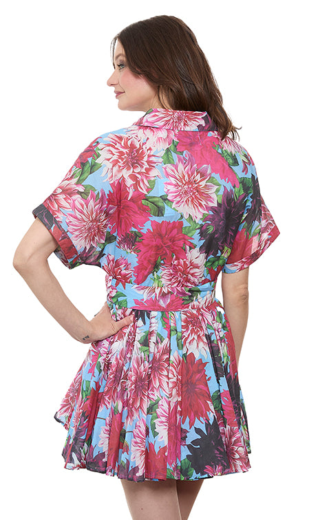Mini Mrs Maisel Dress Dahlia Print