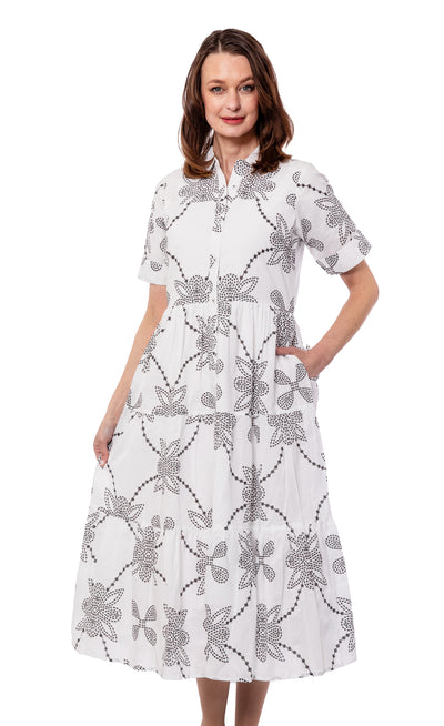 Palm Desert Black White Geo
