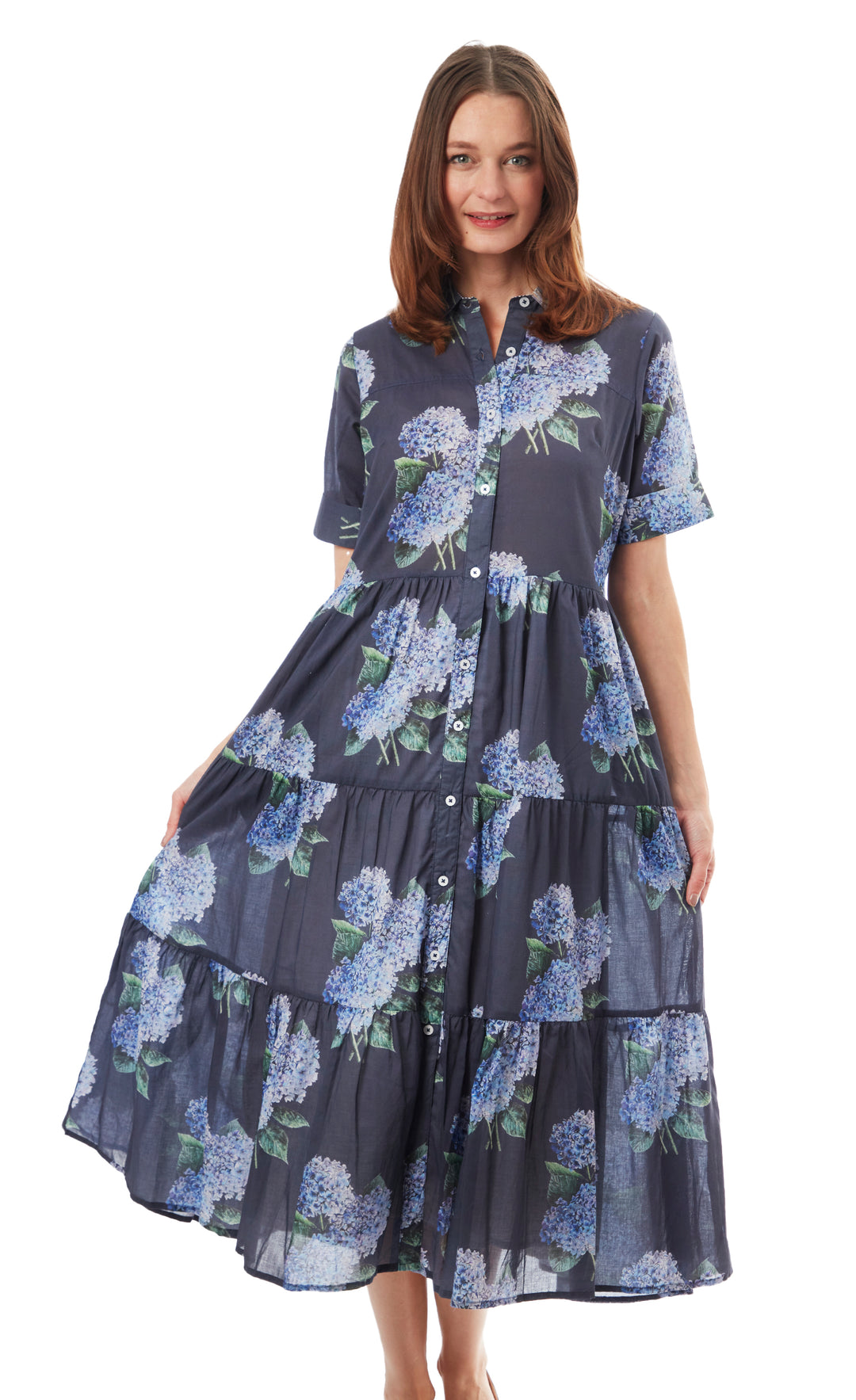 Palm Desert Navy Hydrangeas XS / 6906-S863-XS