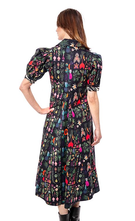 Montauk Dress Botanical Print – Dizzy-Lizzie