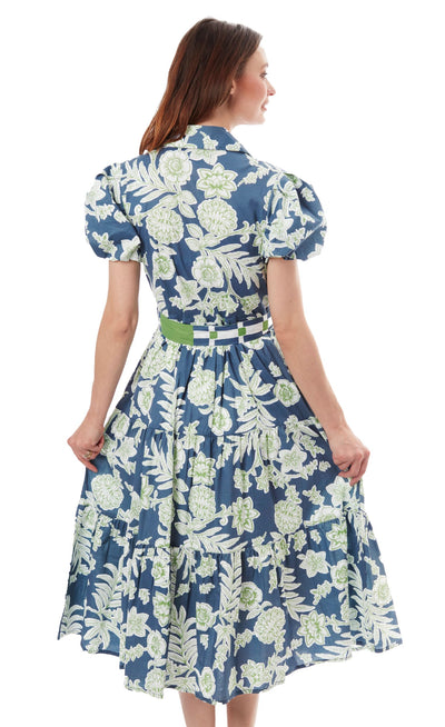 Litchfield Long Green Navy Floral