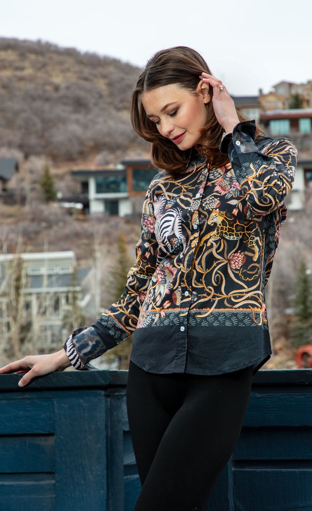 Rome Shirt Zebra Print – Dizzy-Lizzie