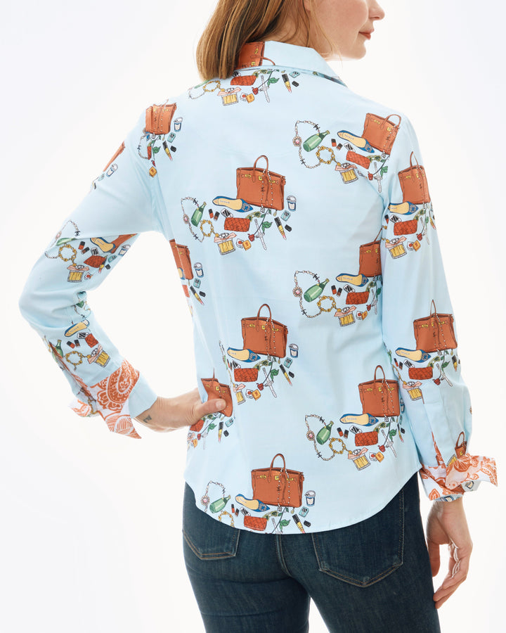 Rome Shirt Perrier And Kelly Bags XS / 402-S441