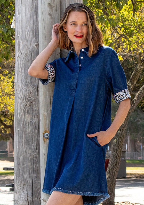 Hyannis Dress Denim L